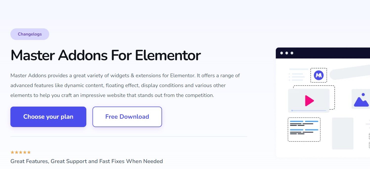 Best Elementor Addons: Master Addons