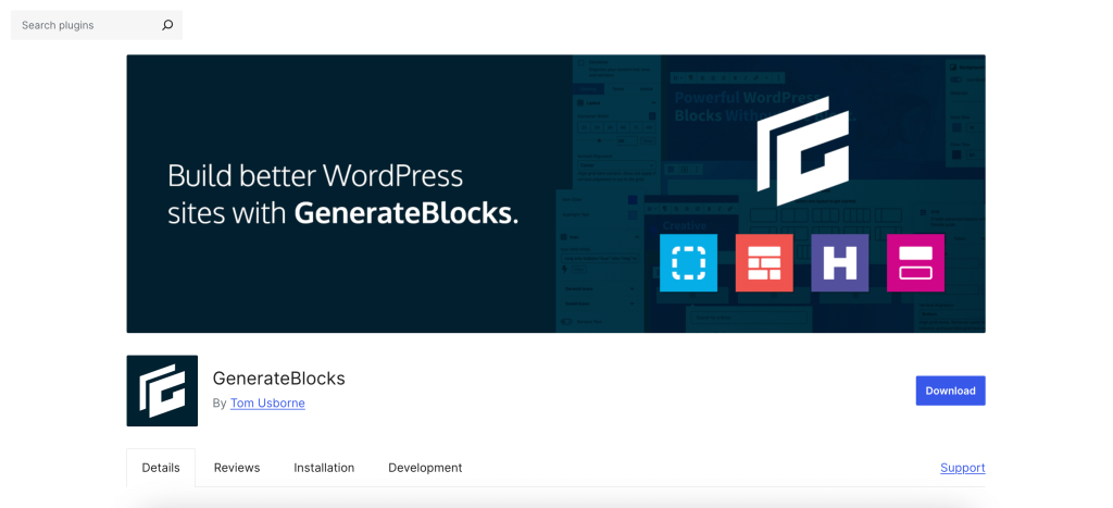 GenerateBlocks